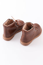 Brown lace up bootie - ARIA KIDS