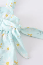 Floral print girl jumpsuit - ARIA KIDS