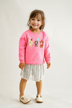 Premium Pink christmas dog skirt set - ARIA KIDS