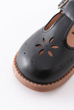 Black vintage appleseed mary jane shoes - ARIA KIDS