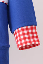 Blue character pull over top - ARIA KIDS