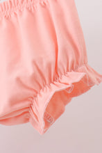 Pink floral bow embroidery bloomer set - ARIA KIDS