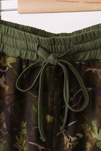 Forest Leaf Camo bamboo dad pants - ARIA KIDS