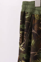 Forest Leaf Camo bamboo dad pants - ARIA KIDS