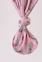 Pink christmas tree bamboo gown - ARIA KIDS