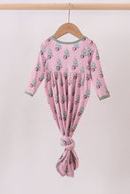 Pink christmas tree bamboo gown - ARIA KIDS