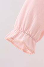 Pink floral bow applique bloomer set - ARIA KIDS