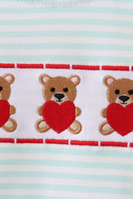 Blue bear embroidery bubble - ARIA KIDS