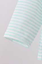 Blue bear embroidery top - ARIA KIDS