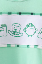 Green parade embroidery top - ARIA KIDS