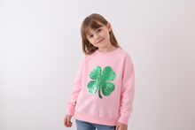 Pink clover glitter mom&me top - ARIA KIDS