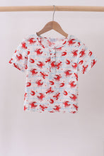 Lobster print muslin top - ARIA KIDS