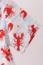Lobster print muslin top - ARIA KIDS