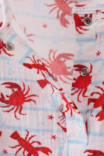 Lobster print muslin top - ARIA KIDS
