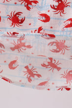 Lobster print muslin top - ARIA KIDS