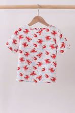 Lobster print muslin top - ARIA KIDS