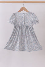 Floral bunny smocked dress - ARIA KIDS