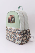Camouflage bear print backpack - ARIA KIDS