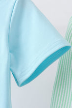 Blue watermelon truck seersucker shorts set - ARIA KIDS