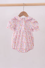 Purple birthday embroidery bubble - ARIA KIDS