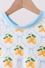 Blue bow lemon rashguard - ARIA KIDS