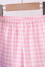 Blue sailboat embroidery jacquard shorts set - ARIA KIDS