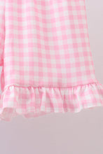 Blue sailboat embroidery jacquard shorts set - ARIA KIDS