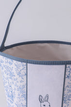 Blue bunny floral basket - ARIA KIDS