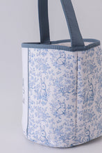Blue bunny floral basket - ARIA KIDS