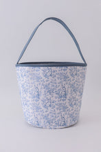 Blue bunny floral basket - ARIA KIDS