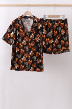 Brown character bamboo pajama set - ARIA KIDS