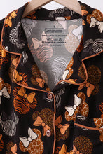 Brown character bamboo pajama set - ARIA KIDS