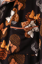 Brown character bamboo pajama set - ARIA KIDS