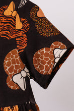 Brown character bamboo dress - ARIA KIDS