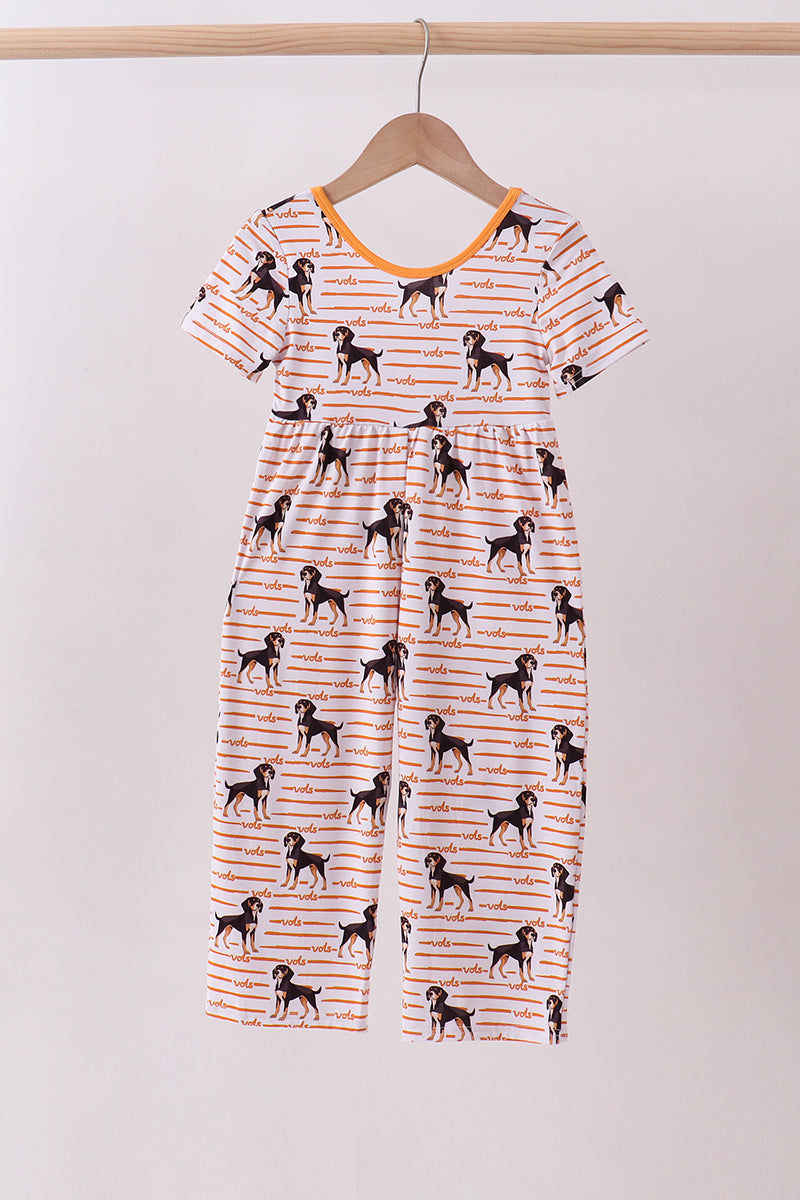 Tennessee vols bamboo jumpsuit - ARIA KIDS