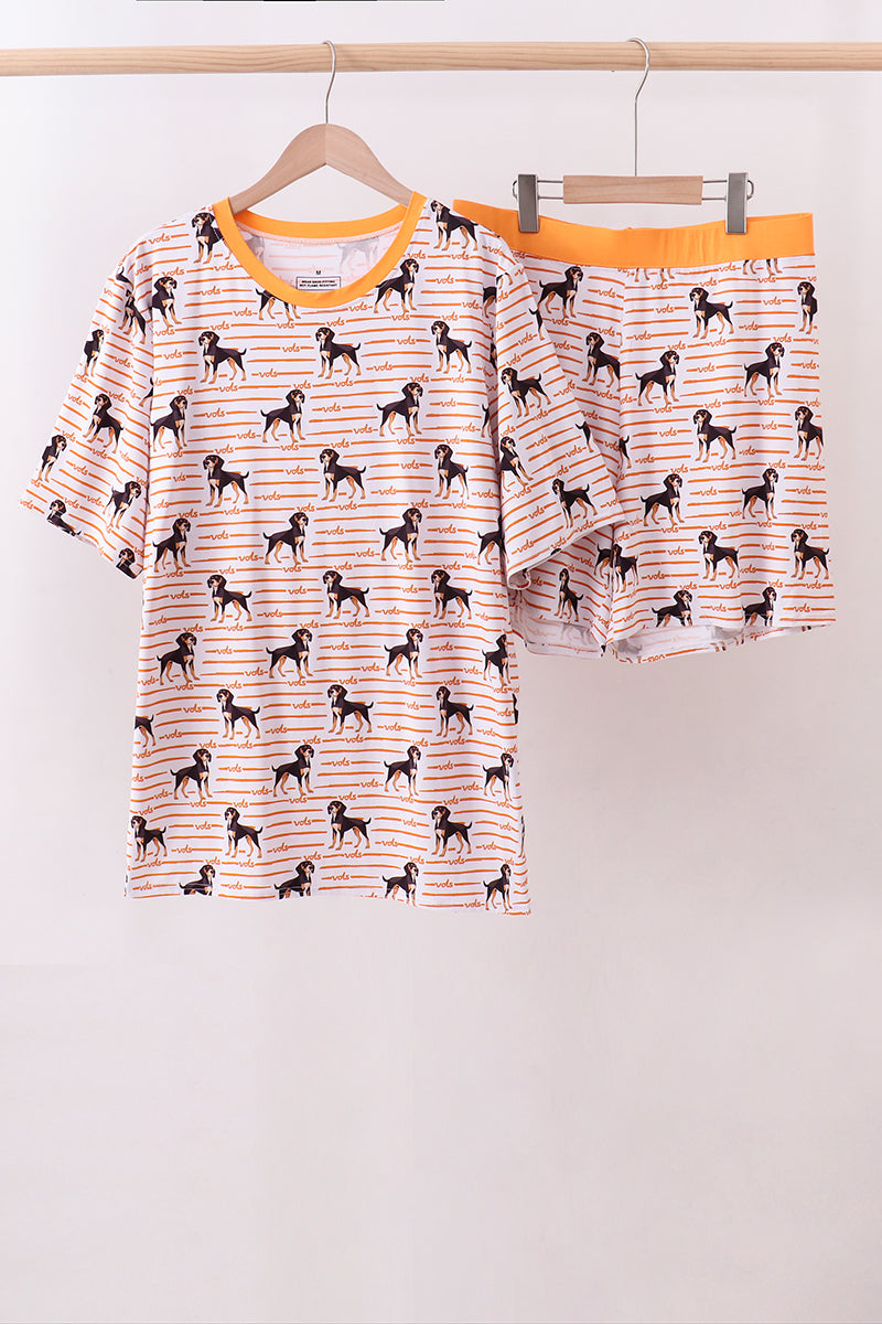 Tennessee vols bamboo pajama set - ARIA KIDS