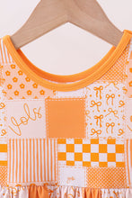 Tennessee floral checkered bamboo dress - ARIA KIDS