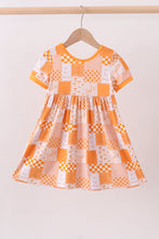Tennessee floral checkered bamboo dress - ARIA KIDS