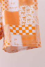 Tennessee floral checkered bamboo pajama set - ARIA KIDS