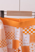 Tennessee floral checkered long sleeve bamboo pajama set - ARIA KIDS