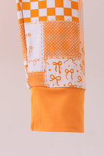 Tennessee floral checkered long sleeve bamboo pajama set - ARIA KIDS