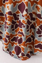 Camouflage print bamboo gown - ARIA KIDS
