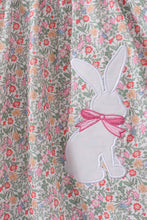 Floral bunny applique ruffle dress - ARIA KIDS