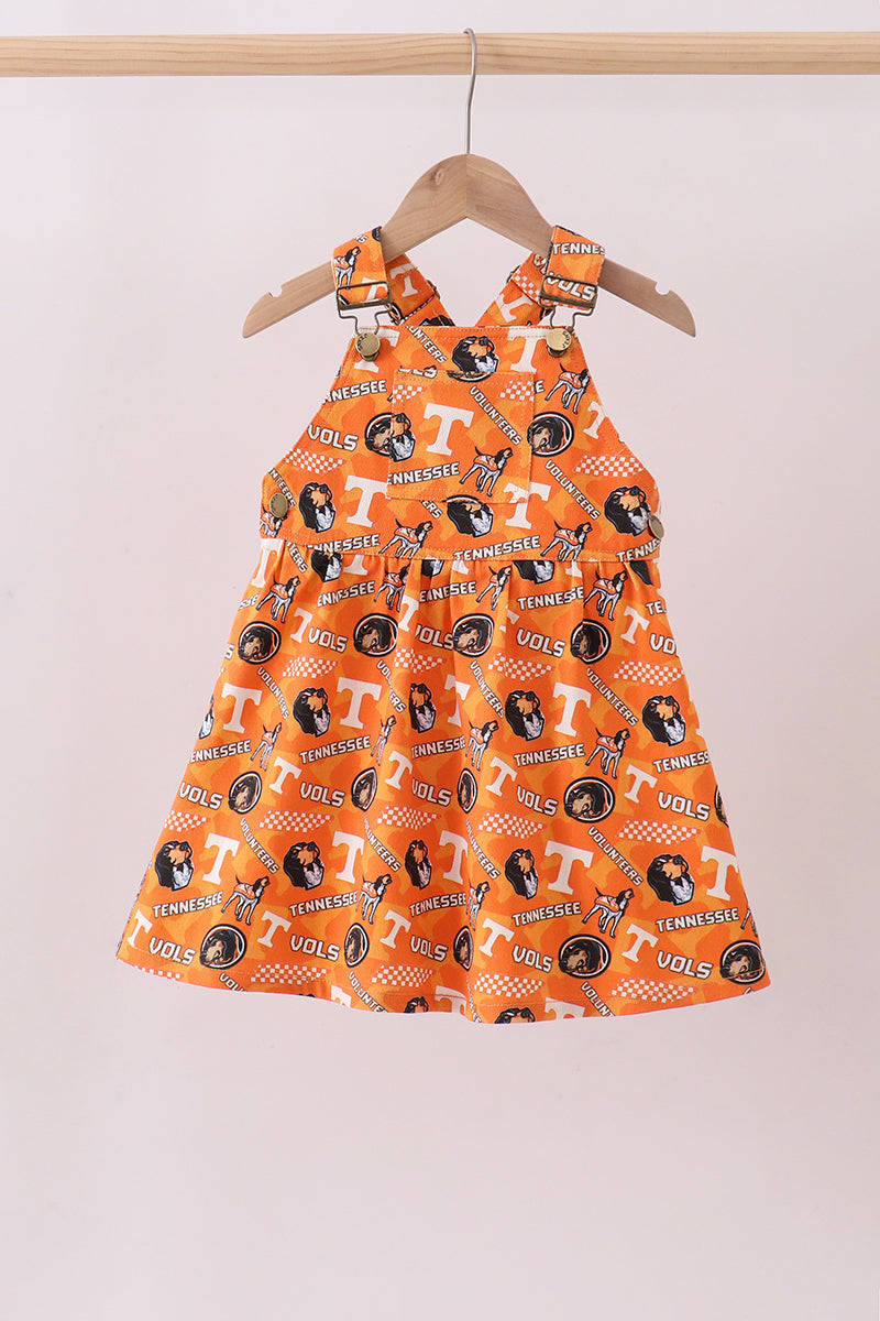 Tennessee character denim dress - ARIA KIDS