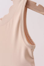 Cream scalloped active dress - ARIA KIDS