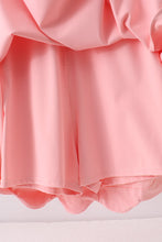 Pink scalloped active mom&me dress - ARIA KIDS