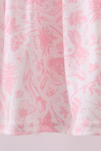Pink bunny smocked lace collar shorts set - ARIA KIDS