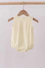 Yellow cross sheep embroidery bubble - ARIA KIDS