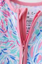 Marine creature bamboo zipper romper - ARIA KIDS
