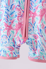 Marine creature bamboo zipper romper - ARIA KIDS